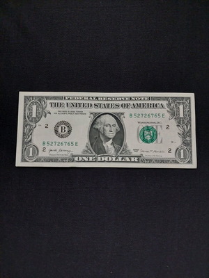 United States 1 Dollar Banknote 2017 new