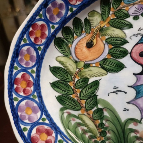 Handmade platter 34x24 like new