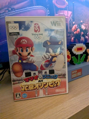 Mario & Sonic at the Beijing Olympics Nintendo Wii употребяван