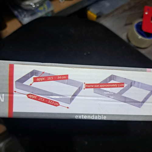 Baking pan with partition new