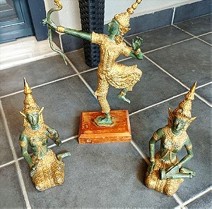 Πωλούνται τρία διακοσμητικά αγαλματίδια με θέμα από Ανατολή