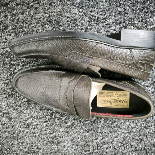 Scotch & Soda men's leather elegant shoes new, size 44, brown