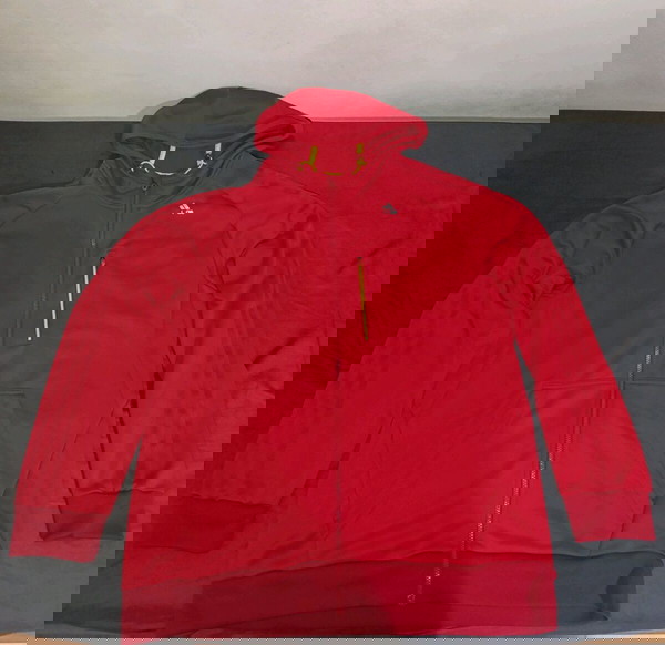 Adidas Κόκκινη Ζακέτα XL, σε πολύ καλή κατάσταση!! SUPER ΤΙΜΗ