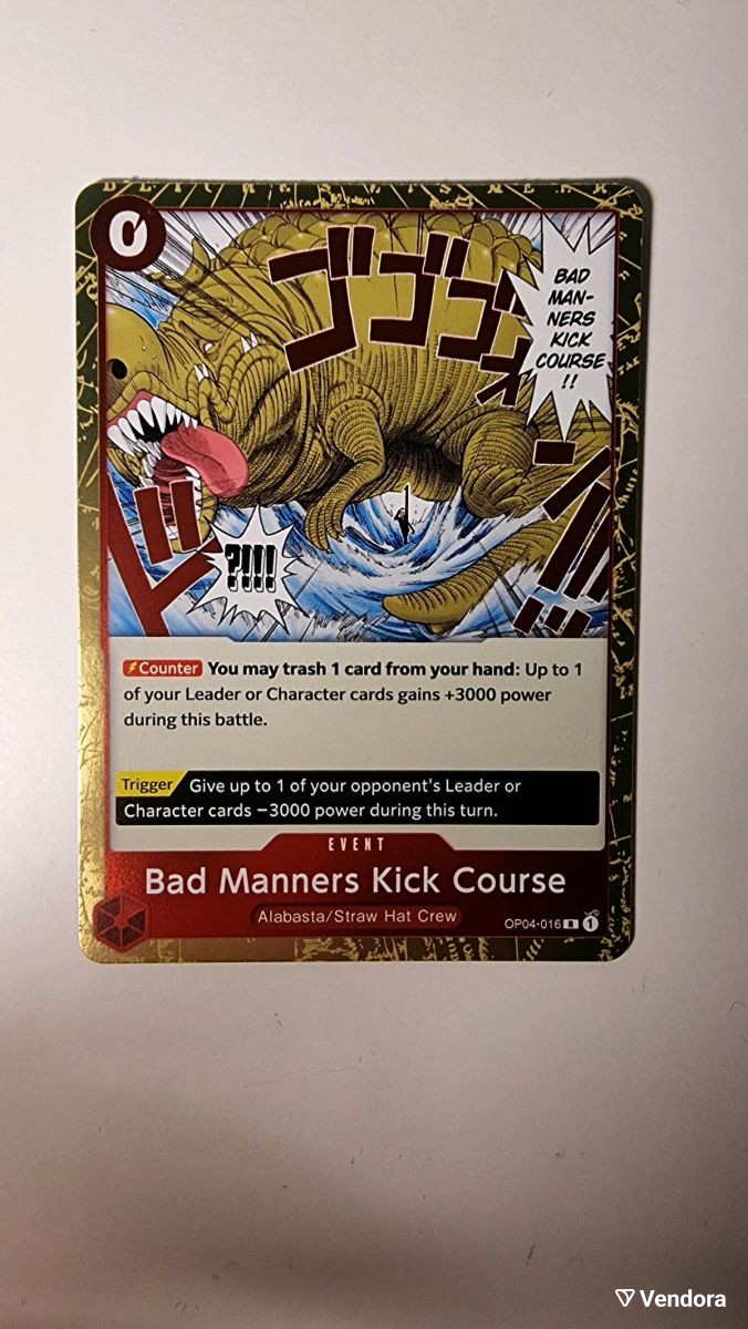 Bad Manners Kick Course One Piece Card Game… - € 1,00 - Vendora