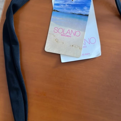 Solano bikini top new, size 5XL, black, with underwire