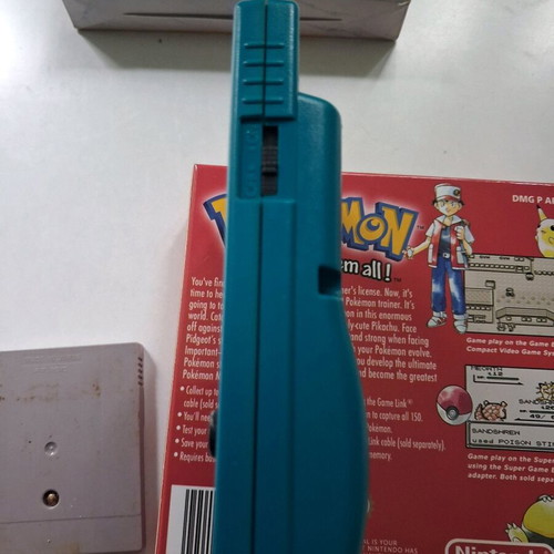 Game Boy Color Teal collectible pack like new with Pokémon games