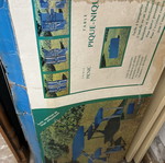 Camping folding table like new