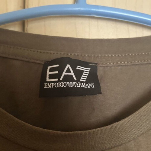 Emporio Armani T-shirt like new, beige and brown, size M