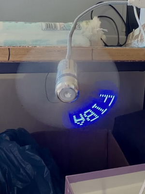 USB LED Fan FIBA Eurobasket 2017 promotional merch like new