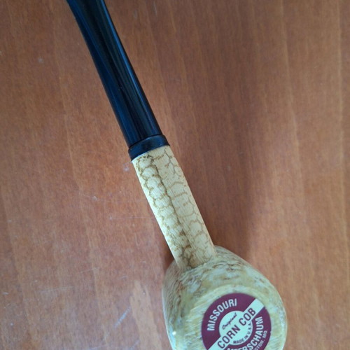 Corn cob pipe with 6mm filter new