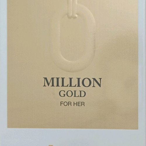 Million Gold Eau de Parfum 90ml rabanne new