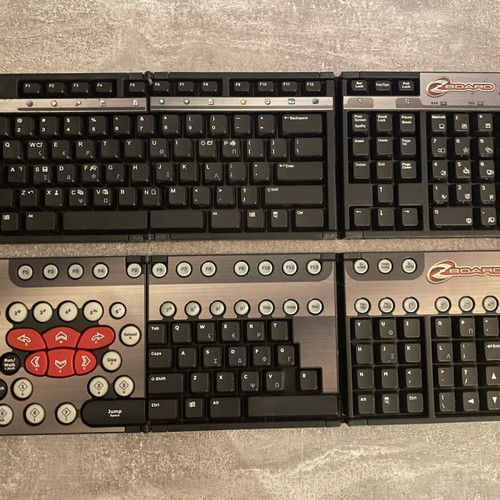 Z Board keyboards like new, keys only, set of 2
