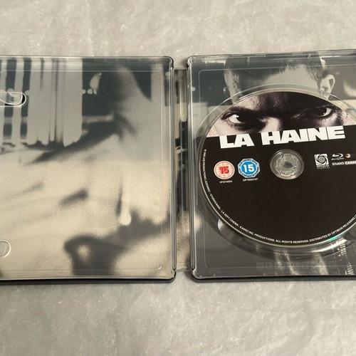 La Haine Blu-ray Steelbook limited edition like new with subtitles