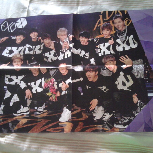 Selena Gomez & EXO poster like new