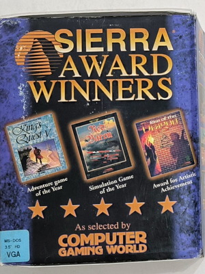 PC Sierra Award Winners μεταχειρισμένο, συλλεκτικό παιχνίδι περιπέτειας και προσομοίωσης
