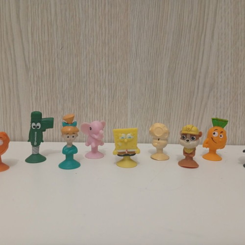 Lidl Stikeez Happy Home figures set used
