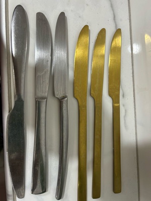 Ножове за сервиране комплект от 6, като ново