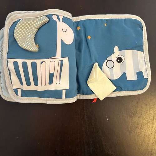 Done by Deer fabric baby book like new