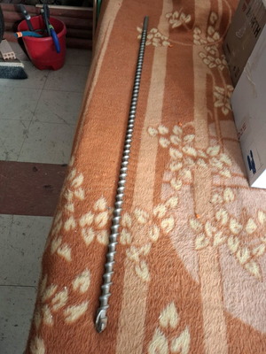 Πνευματικό τρυπάνι Φ25mm καινούργιο, διαστάσεις 25x1000mm