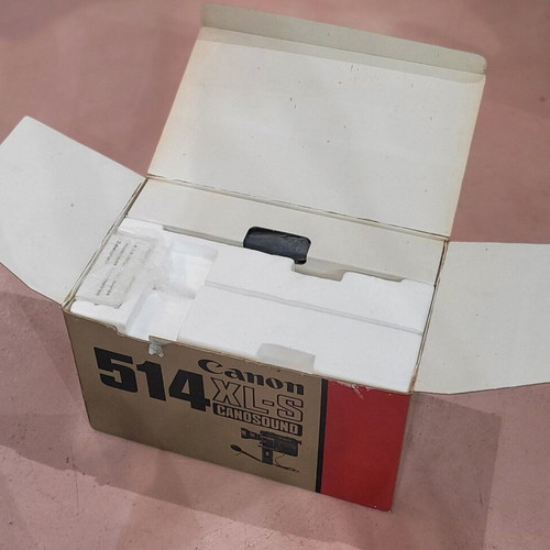 Vintage Canon 514 XL-S video camera new in original box