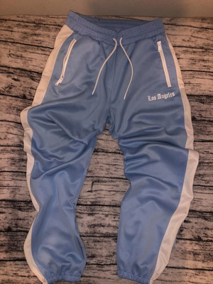Palm Angels pants baby blue and white size S like new