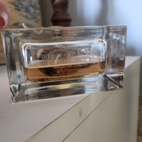 Burberry women's perfume used, half bottle, 90 ml Eau de Parfum