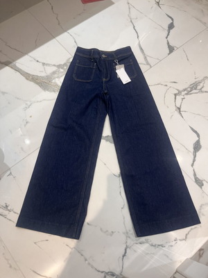 Mango jeans new, size 36, dark color, high waist flare