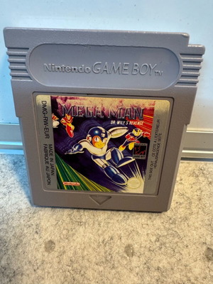 MEGAMAN I 1 DR WILY’S REVENGE NINTENDO GAMEBOY GAME BOY ENGLISH TESTED WORKING USED CONDITION
