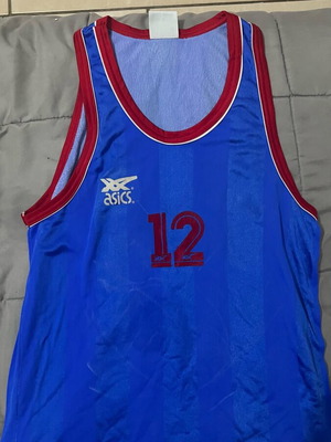 Kerkyraikos G.S. Asics vintage appearance jersey used size large