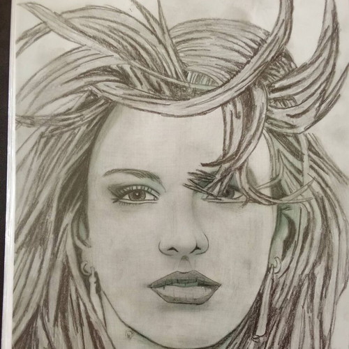 Britney Spears portrait made to order 25x19