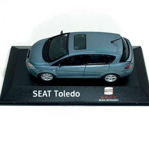 Seat Toledo 2006 Metallic GreyBlue 1:43 Diecast Model New