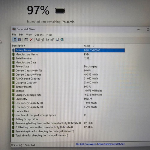 Dell Latitude 3410 14" FHD Laptop, i3-10110U, 8GB RAM, 256GB SSD, Windows 11 Pro