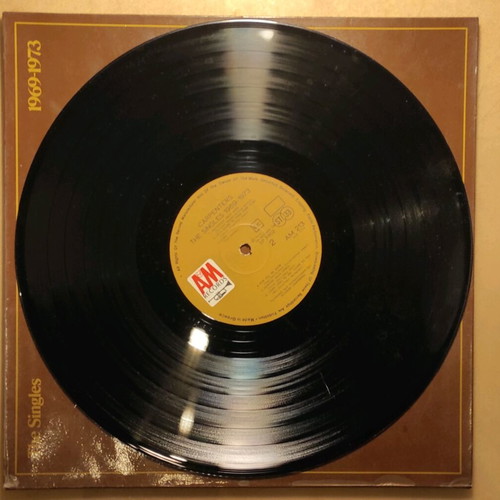 Carpenters The Singles 1969-1973 used rock vinyl