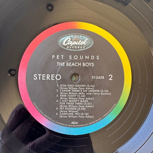 The Beach Boys Pet Sounds LP reissue 2016, like new