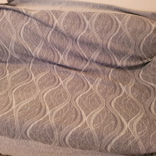 Sofa cover set for two-seater, three-seater and armchair gray like new