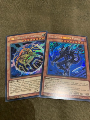 Yugioh κάρτες 2/3 πλανήτες καινούργιες, secret rare