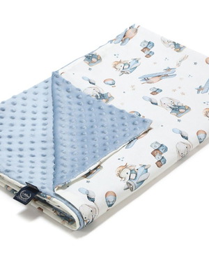 La Millou Thin Wind Blue Baby Blanket