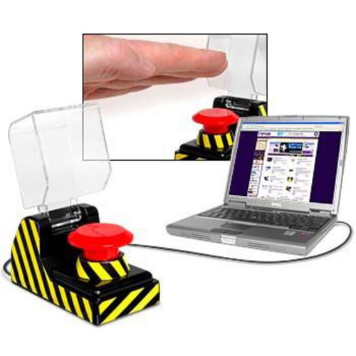 Panic Button USB Gadget for Desktop PC new