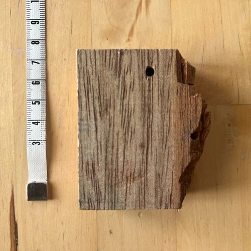 Wooden totem sculpture like new