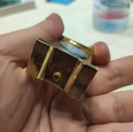 Desk clock analog used, needs battery replacement