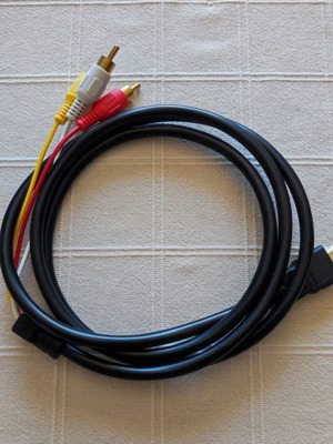 RCA към HDMI кабел нов