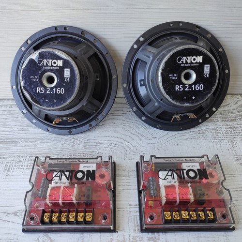 Canton RS 2.160 6.5" Mid-Bass Speakers with RTO Neodymium Tweeters
