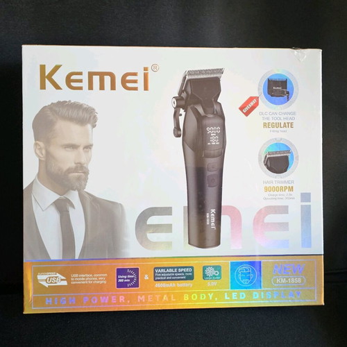 Kemei KM 1858 DLC professional hair clipper new