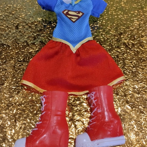 DC Comics Hero Girl Supergirl doll dress set with shoes