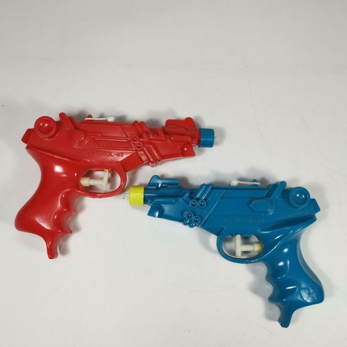 Vintage Jet Pistol K5 water gun set used, made in Greece