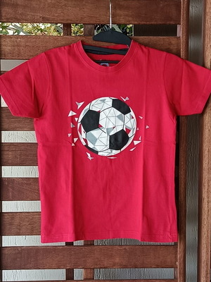 Look at Me Κόκκινο Παιδικό T-Shirt Μέγεθος 8 Ετών 128 εκ. Σαν Καινούργιο