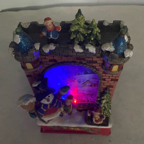 Christmas decorative light with music used, 8/14/24cm, battery operated