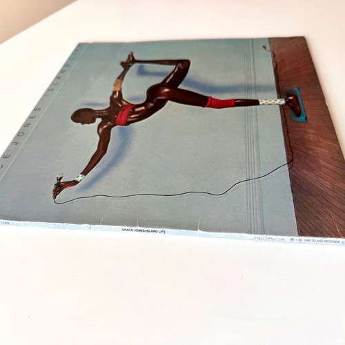 Grace Jones Island Life LP used, pop, 1985 Greek first edition