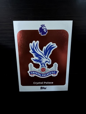 Crystal Palace Team Badge Topps Premier League 2025/2026 Crest used