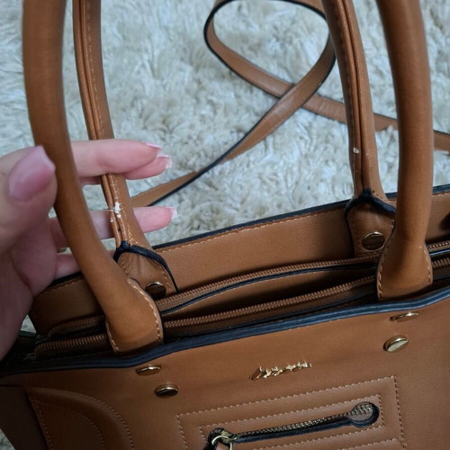 KEM handbag tan used